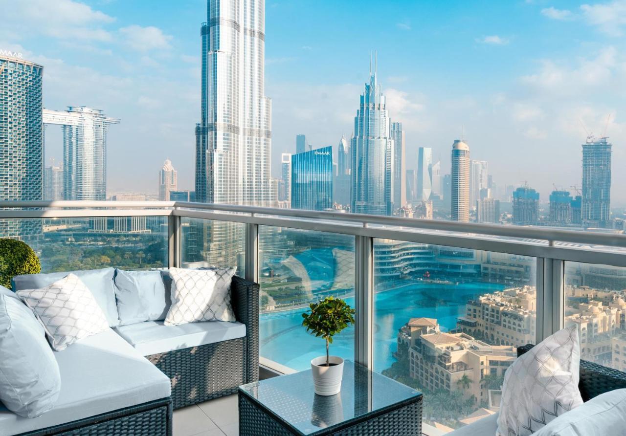 Elite Royal Apartment - Full Burj Khalifa & Fountain View - Palace 두바이 외부 사진