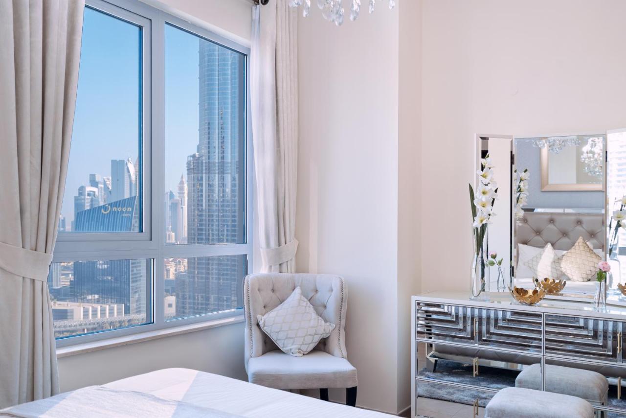 Elite Royal Apartment - Full Burj Khalifa & Fountain View - Palace 두바이 외부 사진