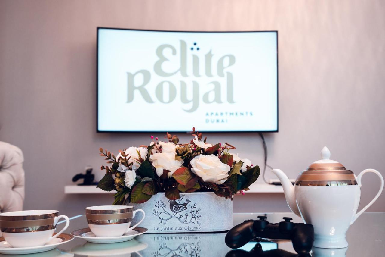 Elite Royal Apartment - Full Burj Khalifa & Fountain View - Palace 두바이 외부 사진