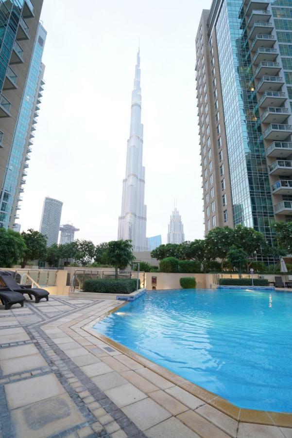 Elite Royal Apartment - Full Burj Khalifa & Fountain View - Palace 두바이 외부 사진